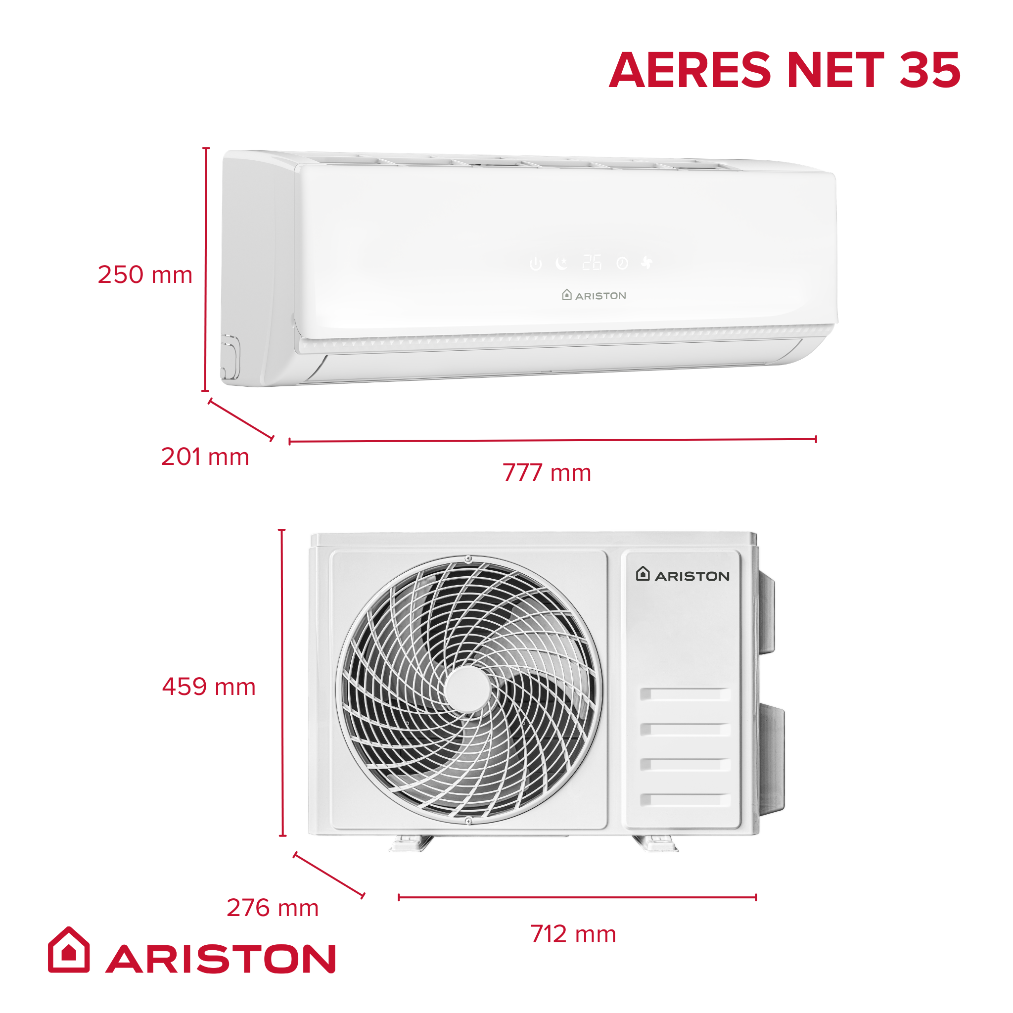 Inverter klima ARISTON AERES NET 35 - 12000 BTU
