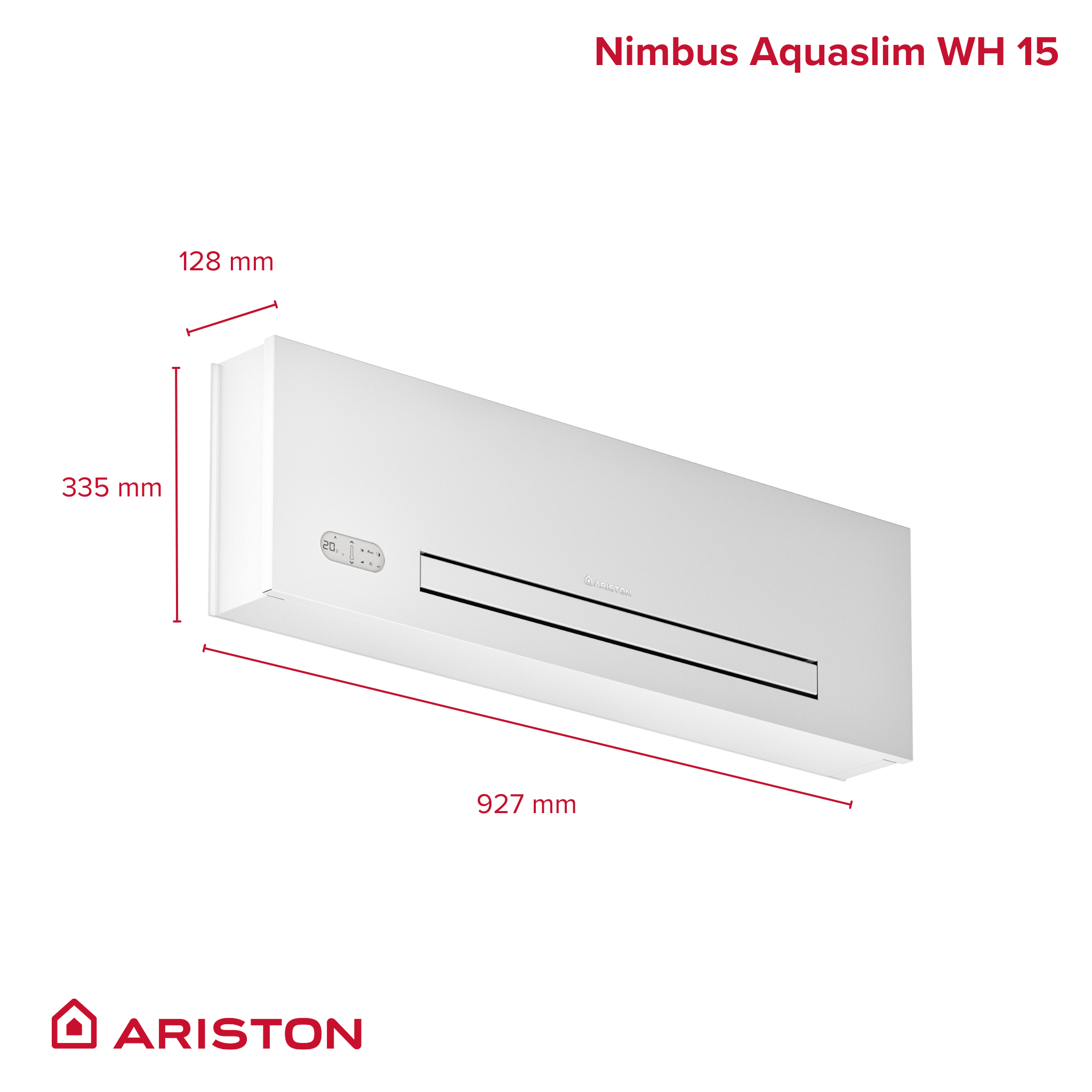 Fan Coil ARISTON NIMBUS AQUASLIM 15 zidni