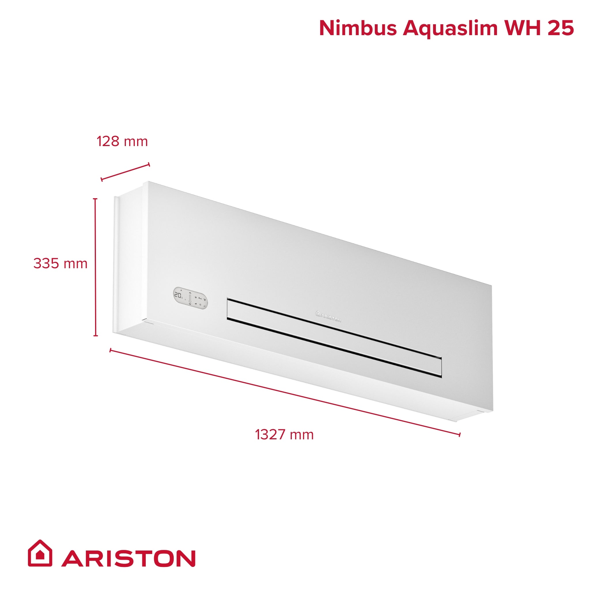 Fan Coil ARISTON NIMBUS AQUASLIM 25 zidni