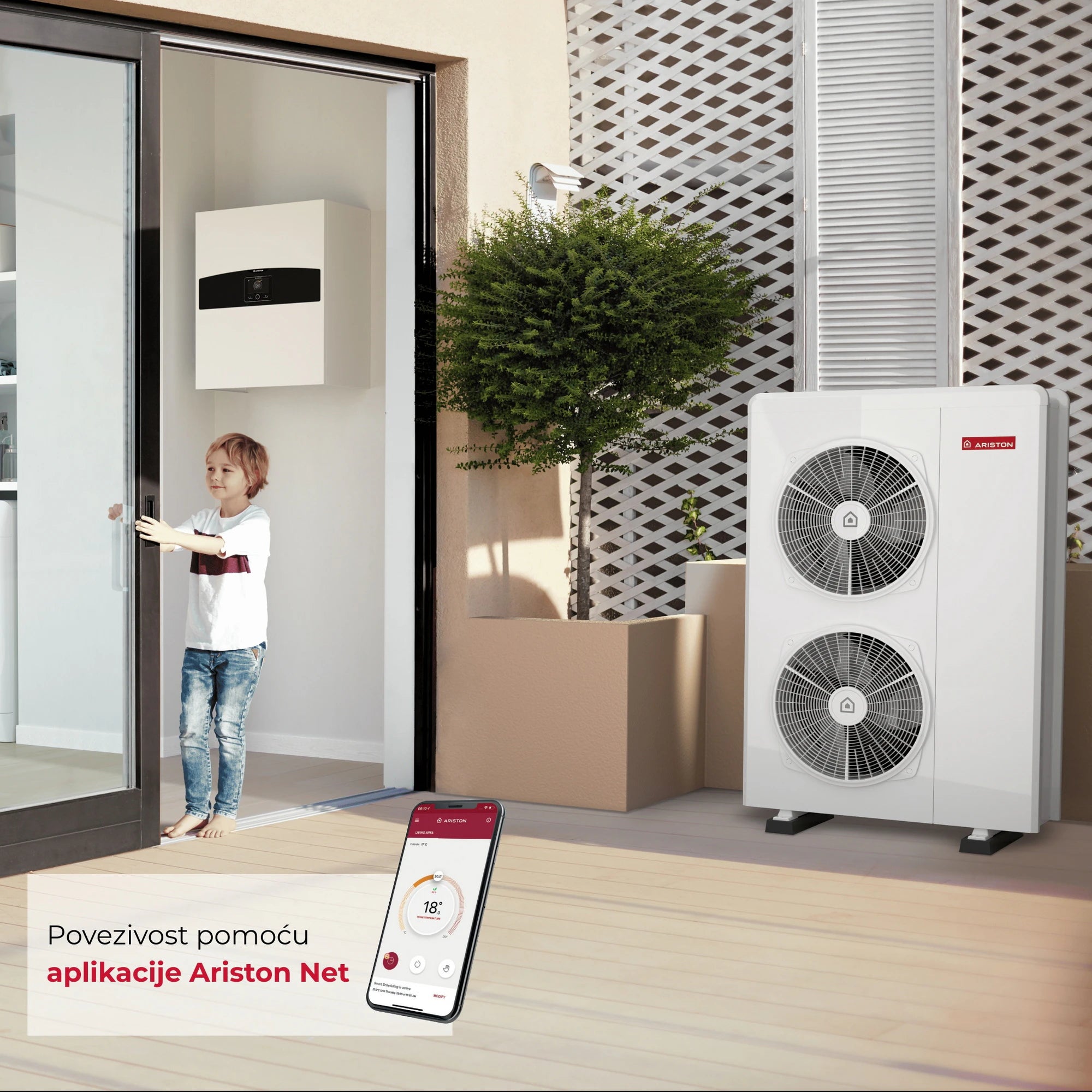 Toplotna pumpa Ariston Nimbus PLUS 150 M T NET R32