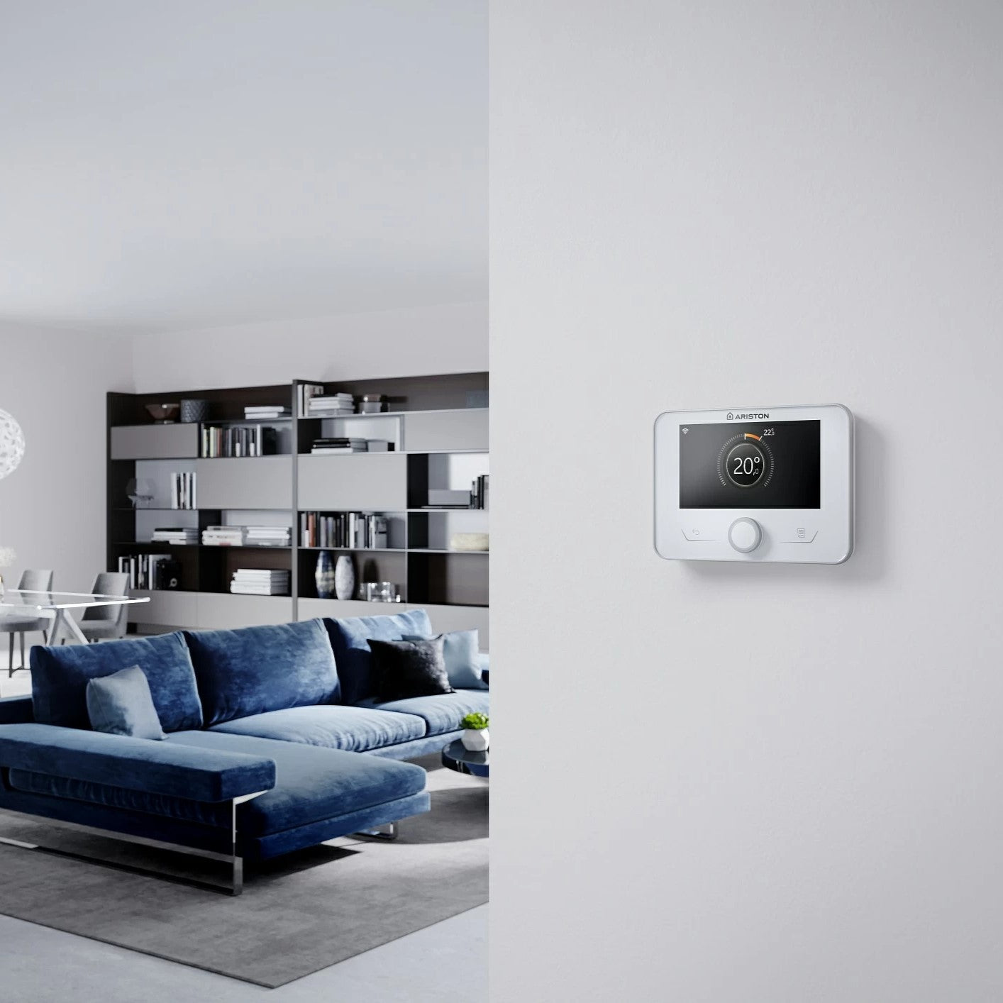 Sobni kontroler sistema Ariston Sensys HD Beli