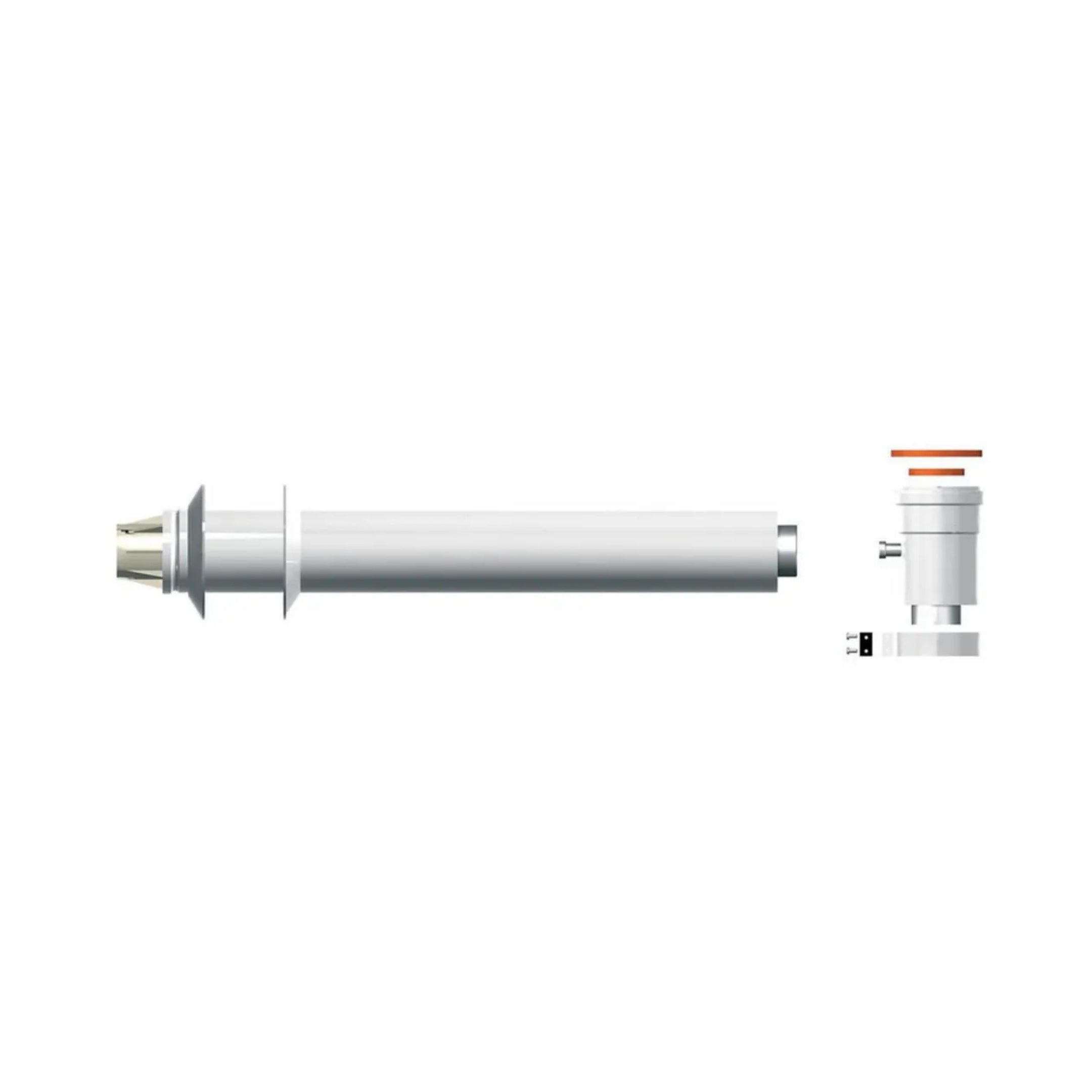 ARISTON Koaksijalni dimovodni set sa vertikalnim početkom - 750mm Ø60/100