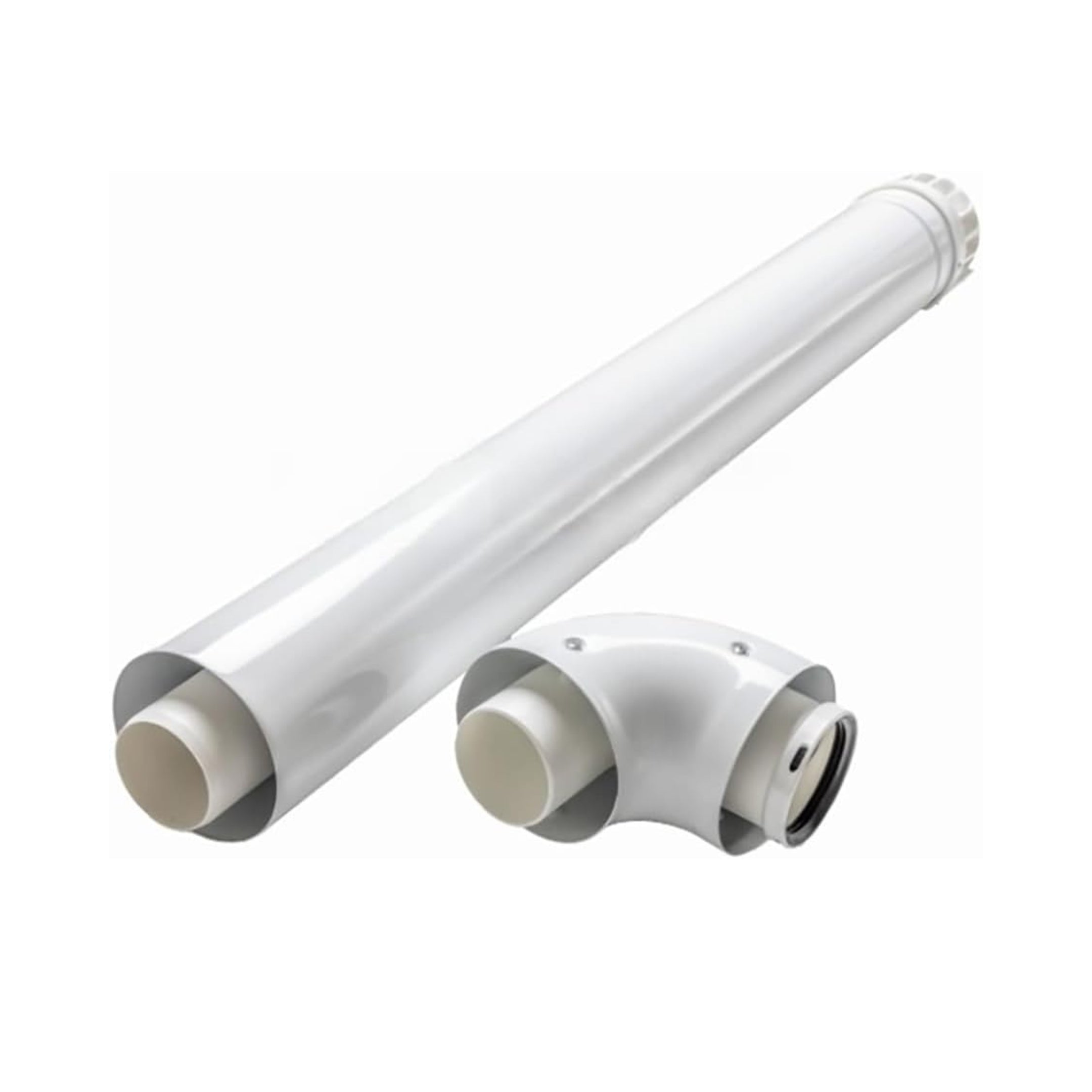 ARISTON Koaksijalni dimovodni set sa horizontalnim početkom - 1000mm Ø60/100 BELI