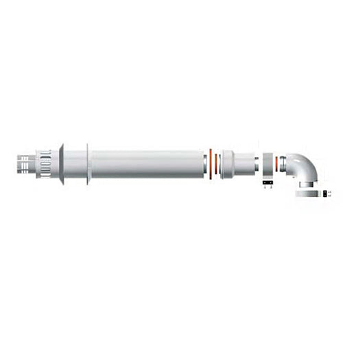 ARISTON Koaksijalni dimovodni set sa horizontalnim početkom - 1000mm Ø80/125