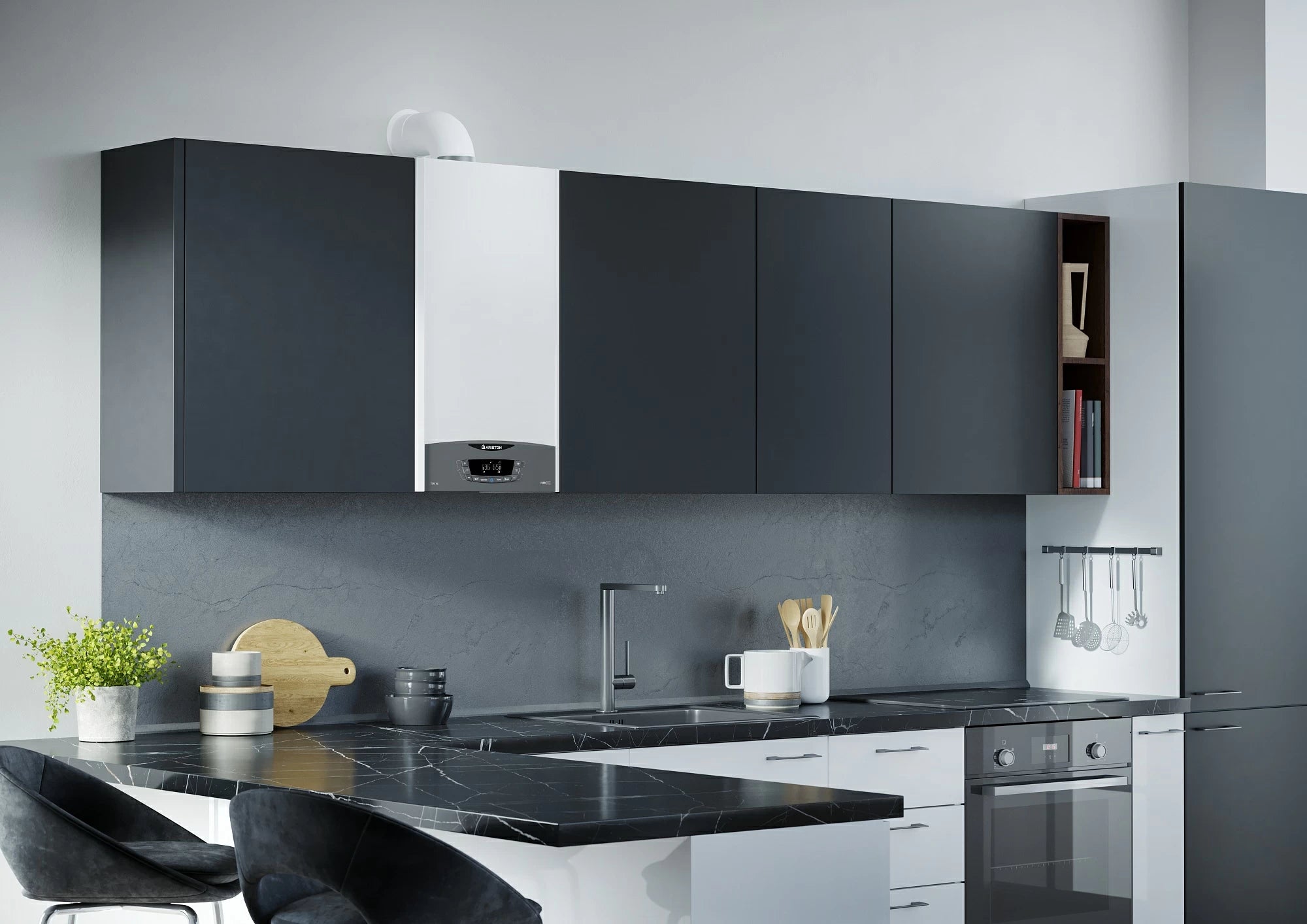 Konvencionalni gasni kotao ARISTON CLAS XC SYSTEM 24kW FF NG