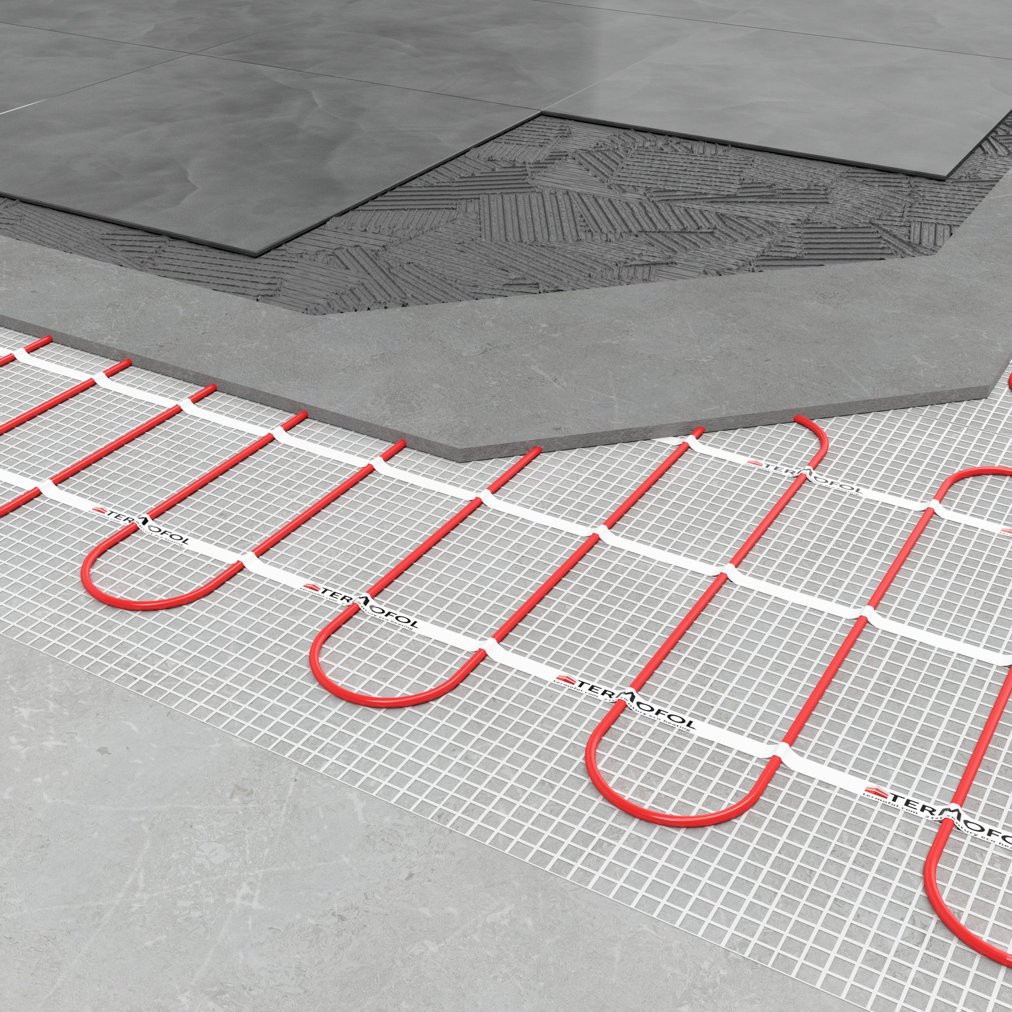 Grejna mreža za podno grejanje 150W/m² – TERMOFOL komplet sa analognim termostatom 1,5 m²
