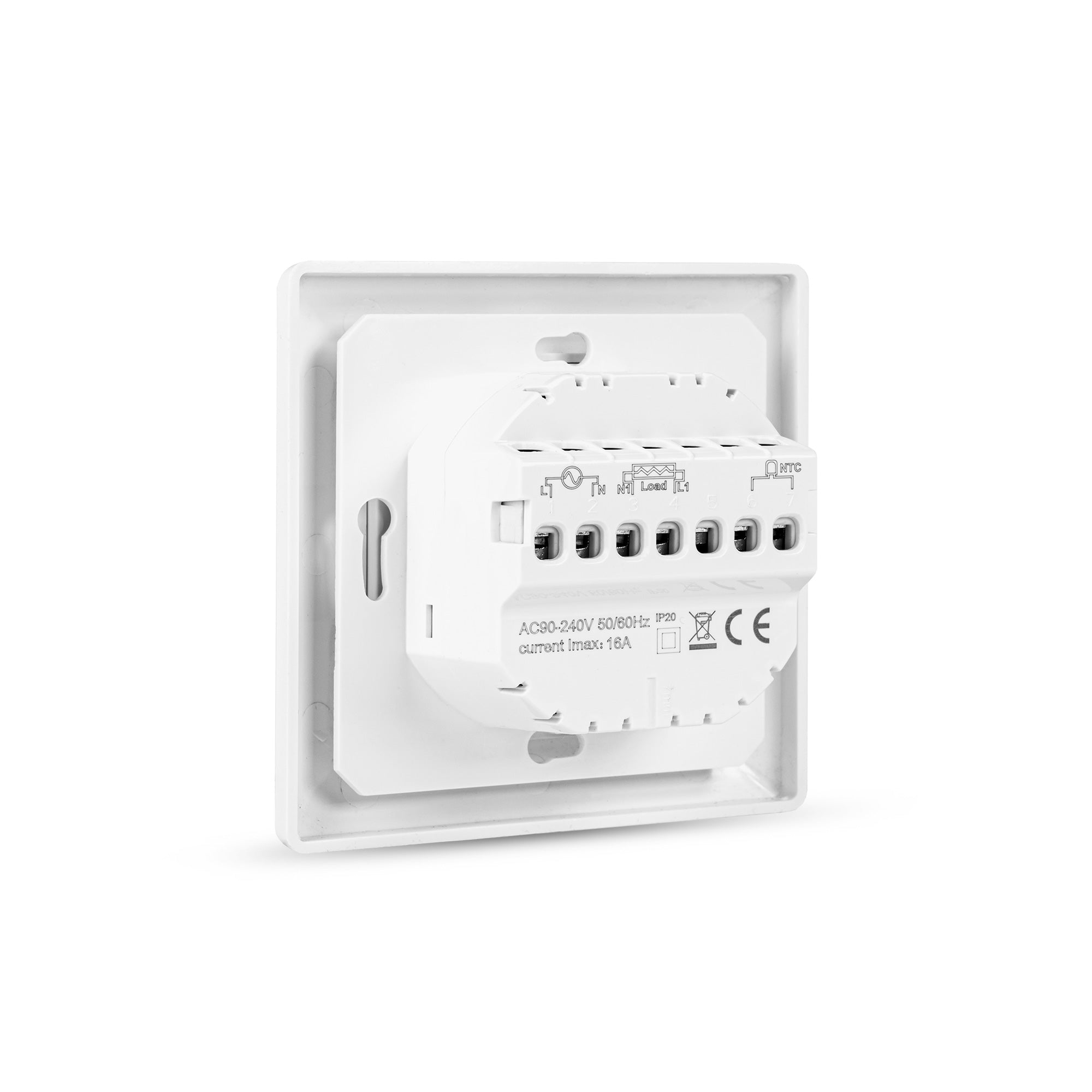 Digitalni Wi-Fi termostat za podno grejanje TERMOFOL TF-H5 Beli