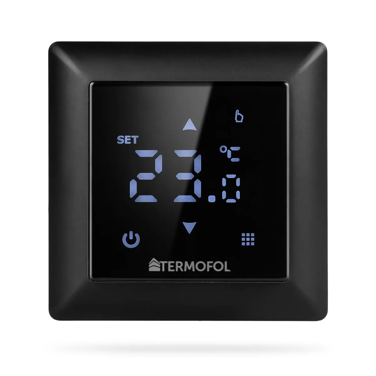 Digitalni termostat za podno grejanje TERMOFOL TF-H6 Crni
