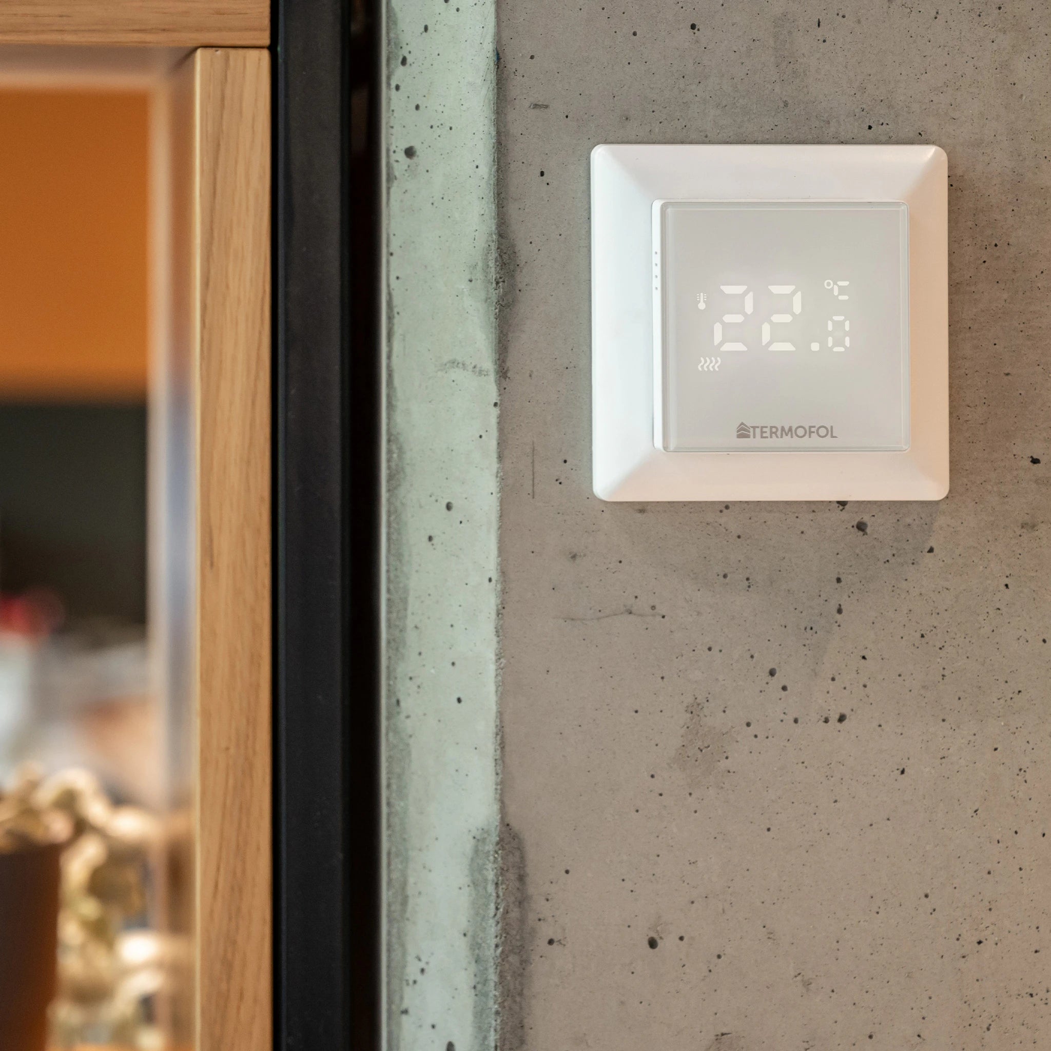 Digitalni termostat za podno grejanje TERMOFOL TF-H6 Beli